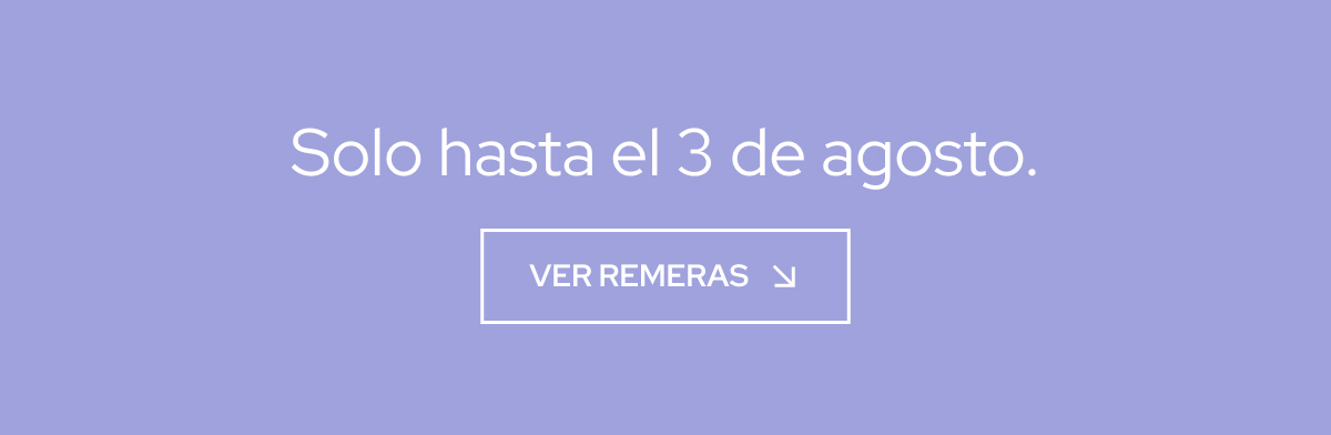 30% Off - solo hasta el 3 de agosto